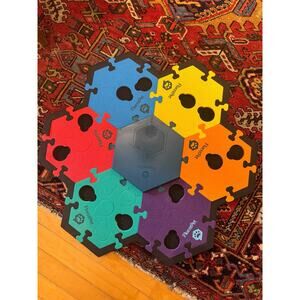FluentPet Connect Talking Button Kit — Base, HexTiles, 9 Buttons, Stickers
